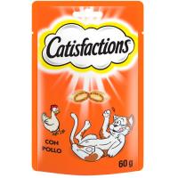 Snack de pollastre per a gat CATISFACTION, paquet 60 g