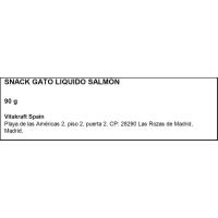 Cat líquid de salmó amb omega 3 VITAKRAFT, pack 6 u