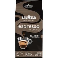 Café molido natural Espresso LAVAZZA, caja 250 g
