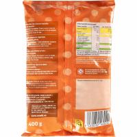 Cacauets amb pela torrats EROSKI, bossa 400 g