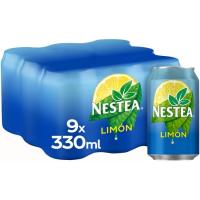 Tè a la llimona NESTEA, pack 9x33 cl