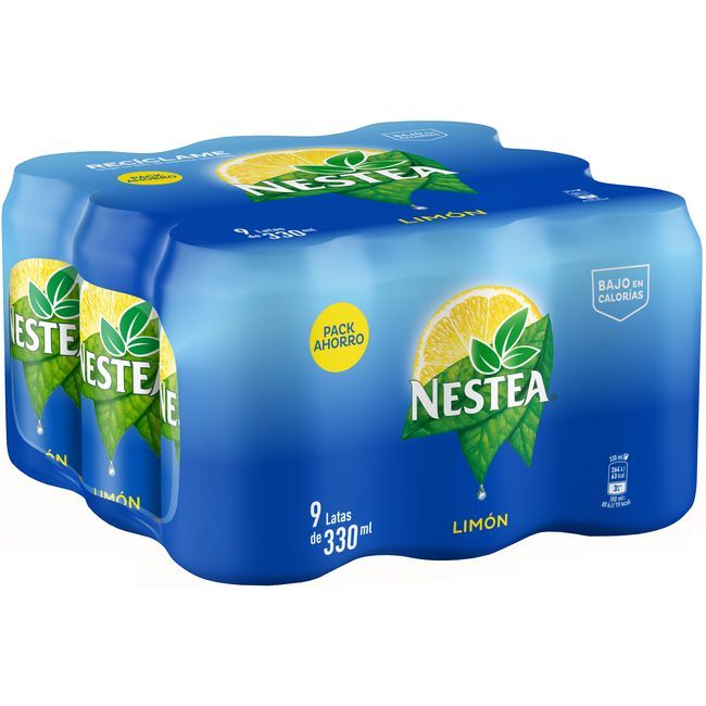 Tè a la llimona NESTEA, pack 9x33 cl