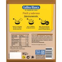 Recepta forn amb beixamel GALLINA BLANCA, sobre 39 g