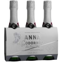 Cava Brut CODORNIU ANNA, pack 3x20 cl