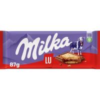 Chocolate con leche Lu MILKA, tableta 87 g