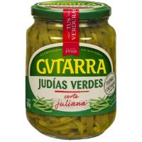 Judía verde en tiras corte juliana GUTARRA, frasco 350 G