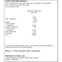 Mongeta tendre en tires talli juliana GUTARRA, flascó 350 G