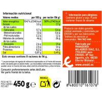 Pa de motlle sense escorça EROSKI, paquet 450 g