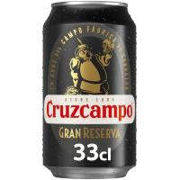 Cerveza Gran Reserva CRUZCAMPO, lata 33 cl