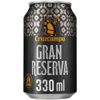 Cervesa Gran Reserva CRUZCAMPO, llauna 33 cl