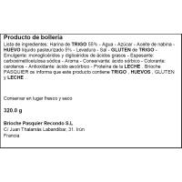 Brioixos petits PASQUIER, 8 u, paquet 320 g