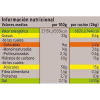 Bombó farcit assortit EROSKI, bossa 340 g