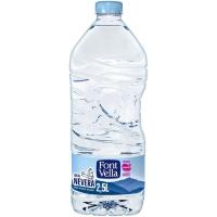 Agua mineral FONT VELLA, botella 2,5 litros