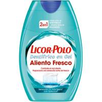 Dentífrico 2en1 aliento fresco LICOR DEL POLO, bote 75 ml