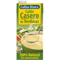 Brou casolà vegetal GALLINA BLANCA, brik 1 litre