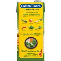Brou casolà vegetal GALLINA BLANCA, brik 1 litre