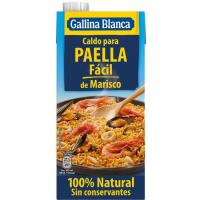 Brou per a paella fàcil GALLINA BLANCA, brik 1 litre