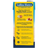 Brou per a paella fàcil GALLINA BLANCA, brik 1 litre