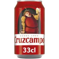 Cervesa CRUZCAMPO, llauna 33 cl