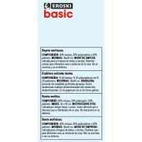 Bayeta de colores EROSKI basic, pack 9 uds