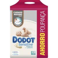 Tovalloletes DODOT SENSITIVE, pack 4x54 uds