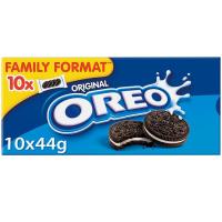 Galeta de xocolata farcida sabor vainilla OREO, caixa 440 g