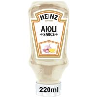 Salsa allioli HEINZ, boca avall 220 g