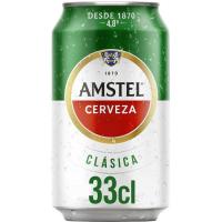 Cervesa clàssica AMSTEL, llauna 33 cl