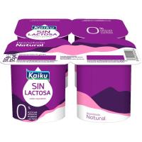 Preparat lacti sense lactosa 0% natural KAIKU, pack 4x125 g