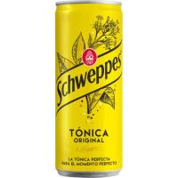 Tònica SCHWEPPES, llauna 33 cl