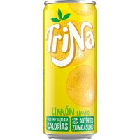 Refresco de limón sin gas TRINA, lata 33 cl