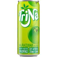 Refresco de manzana sin gas TRINA, lata 33 cl