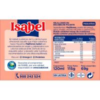 Musclo en salsa picant 13/18 peces ISABEL, llauna 115 g