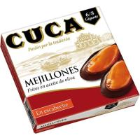 Mejillón en escabeche 6/8 piezas CUCA, lata 115 g