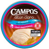 Atún claro natural CAMPOS, lata 112 g