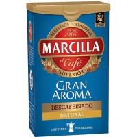 Cafè molt descafeïnat natural MARCILLA, click plack 200 g