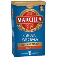 Cafè molt mescla descafeïnat MARCILLA, clic pack 200 g