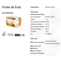 Pure de poma GALIFRESH, pack 2x150 g