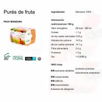 Pure de poma GALIFRESH, pack 2x150 g