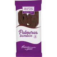 Palmera con chocolate sin gluten ARIOS, bandeja 150 g