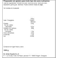 Harina sin gluten SCHAR, paquete 1 kg