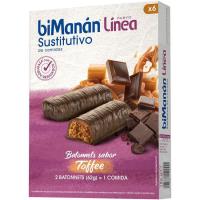 Batonnets Toffee BIMANANLINEA, caja 186 g