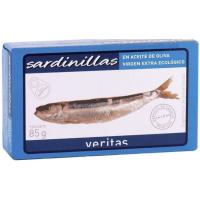 Sardinetes VERITAS, llauna 90 g