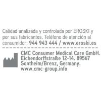 Apósitos aquatex 2 tamaños EROSKI, caja 10 unid.