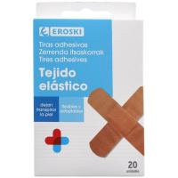 Apósito tejido elástico EROSKI, caja 20 uds