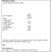 Pinyons cru FRIT RAVICH, bossa 60 g