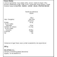 Panellets cocos blanco MUSFI'S, bandeja 250 g