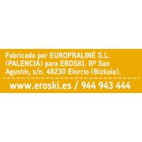 Chocolate blanco EROSKI BASIC, tableta 75 g