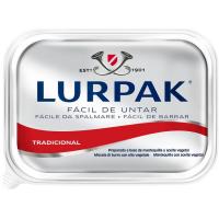 Mantega sense sal facil d'untar LURPACK, terrina 200 g