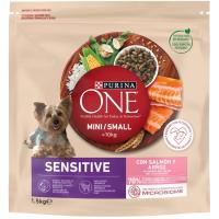 Aliment sec per a gossos delicats PURINA ONE, sac 1,5 kg